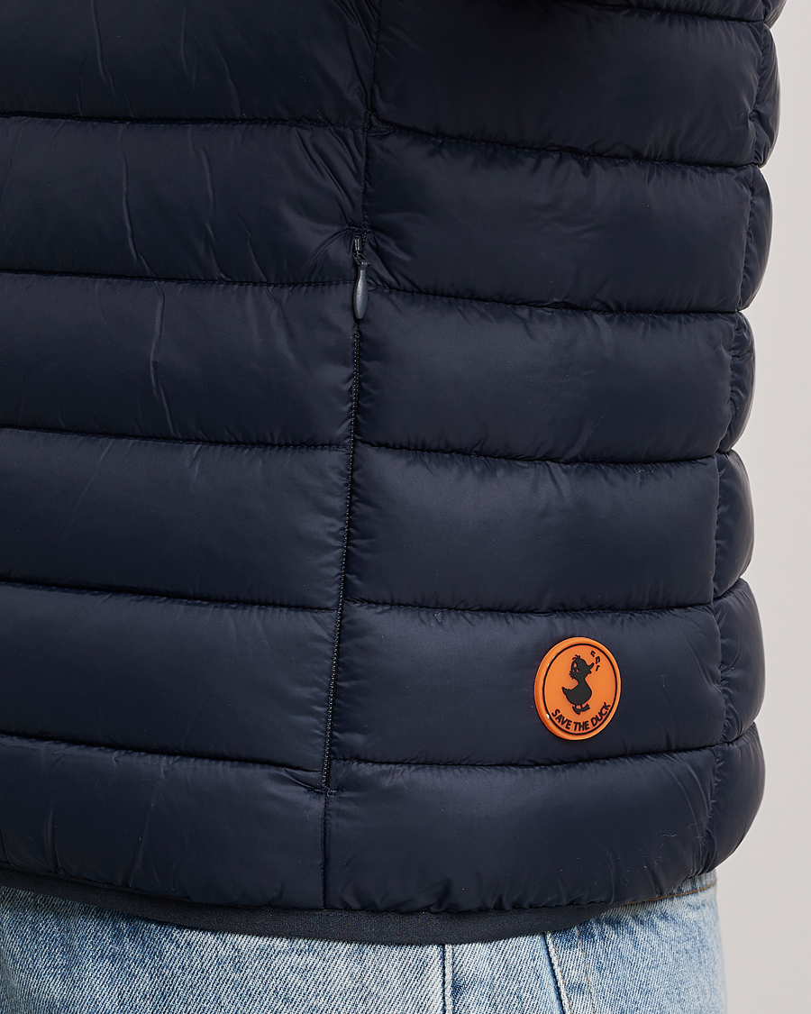 Uomini | Gilet | Save The Duck | Adam Lightweight Padded Vest Blue Black