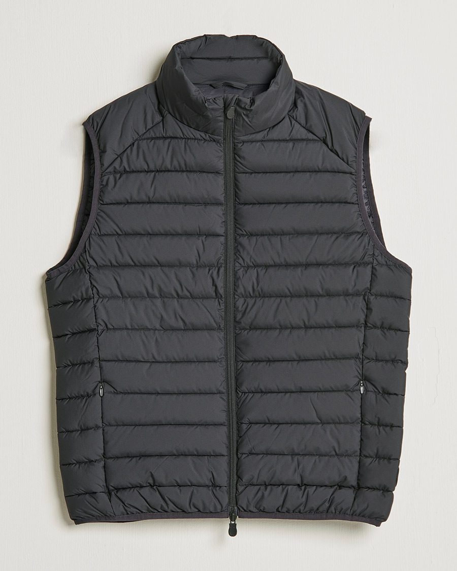 Uomini | Gilet | Save The Duck | Liam Matt Lightweight Vest Black