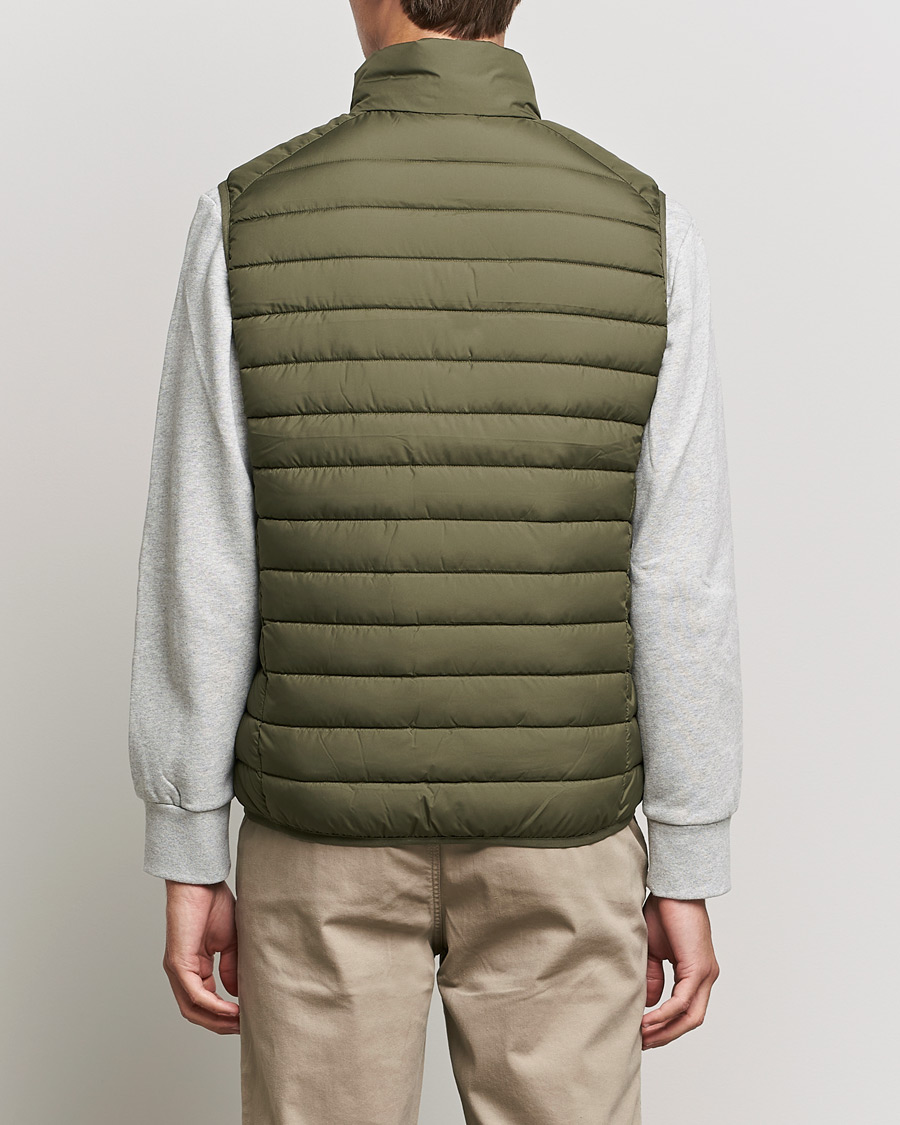 Uomini | Gilet | Save The Duck | Liam Matt Lightweight Vest Laurel Green