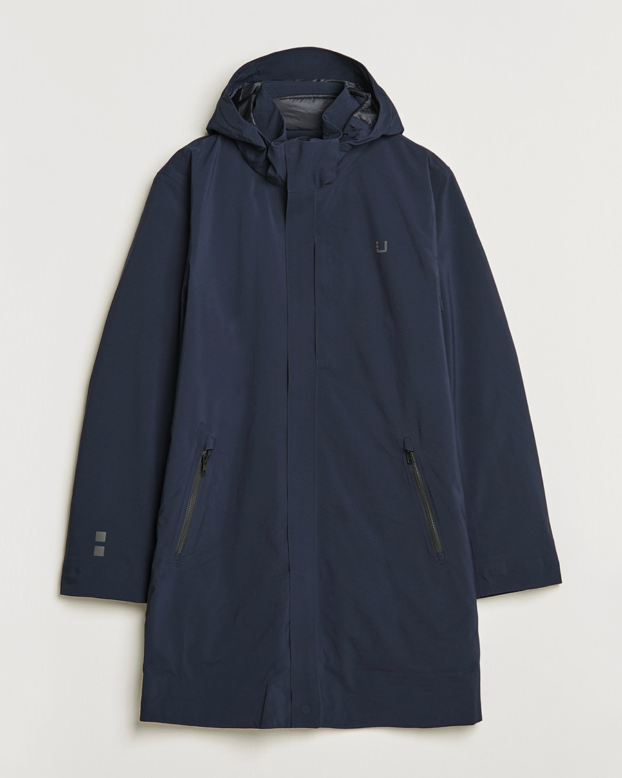 Uomini | Giacche | UBR | Black Storm Coat Navy