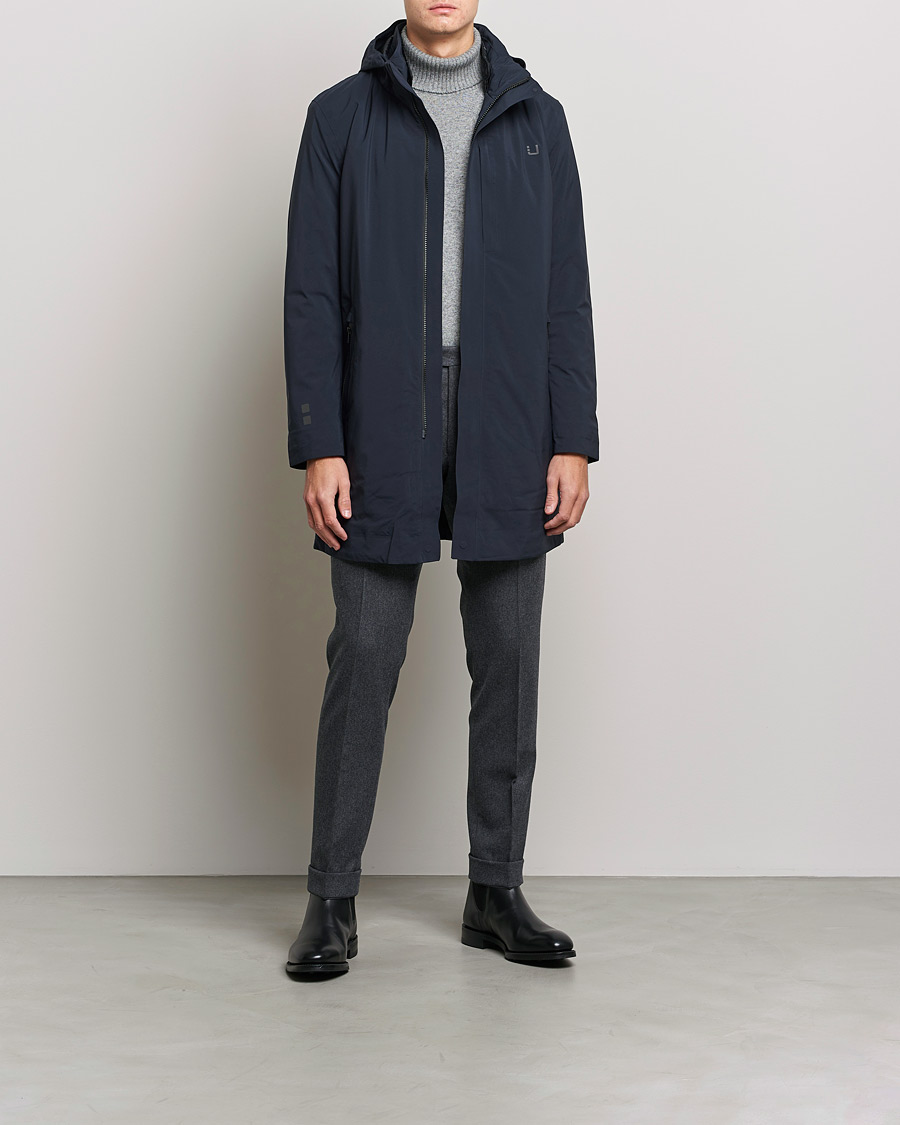 Uomini | Giacche | UBR | Black Storm Coat Navy