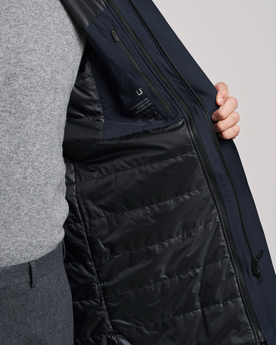 Uomini | Giacche | UBR | Black Storm Coat Navy