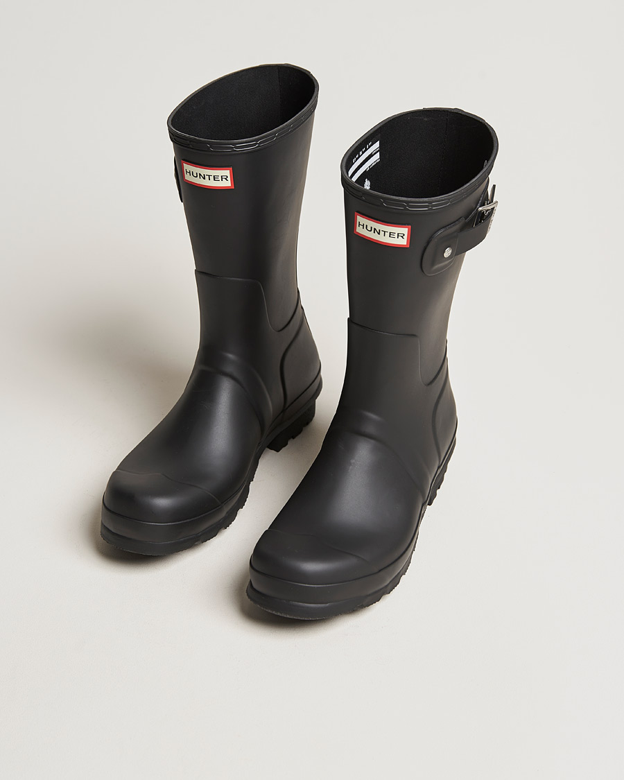 Uomini | Soprascarpe | Hunter Boots | Original Short Boot Black