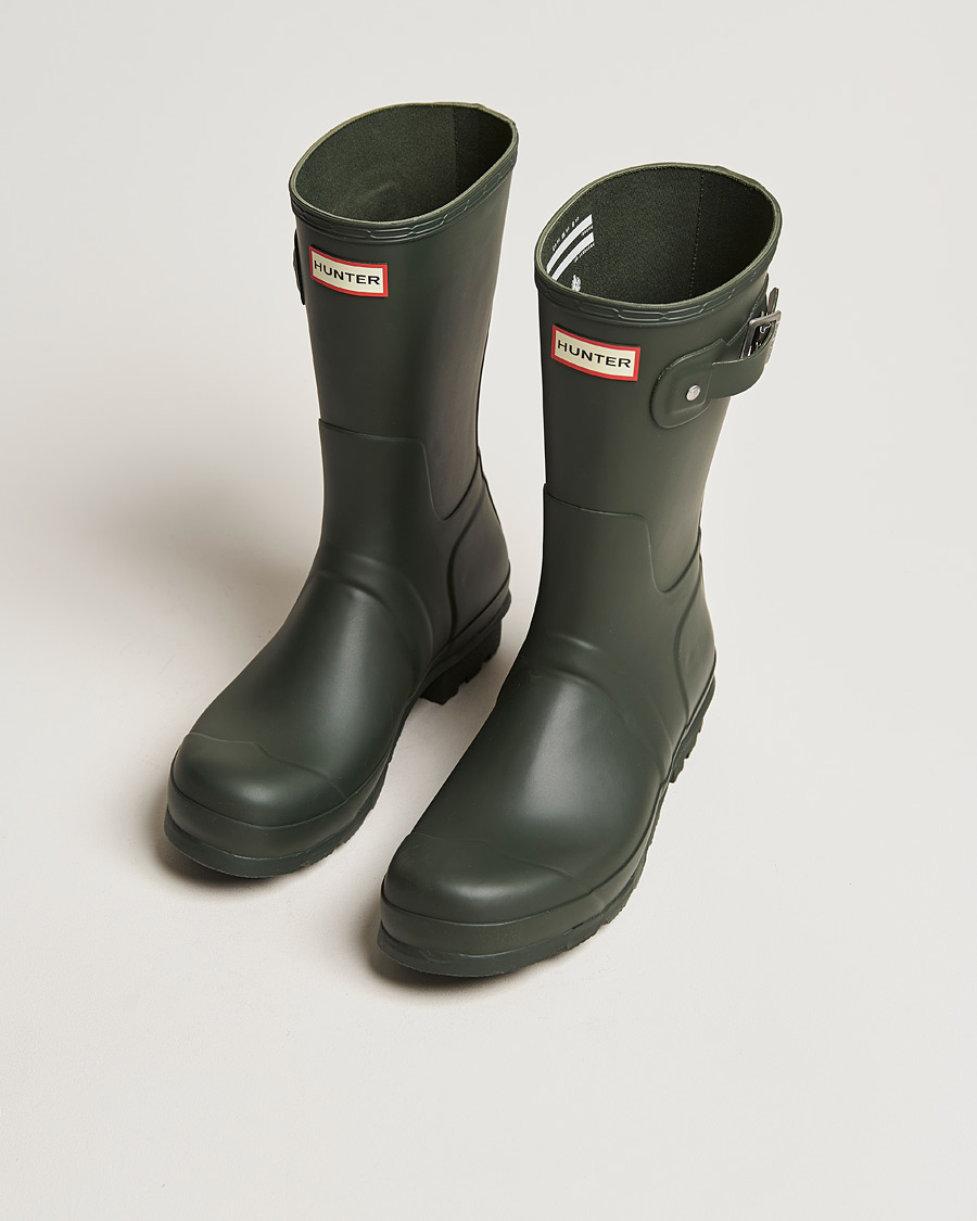 Uomini | Soprascarpe | Hunter Boots | Original Short Boot Dark Olive
