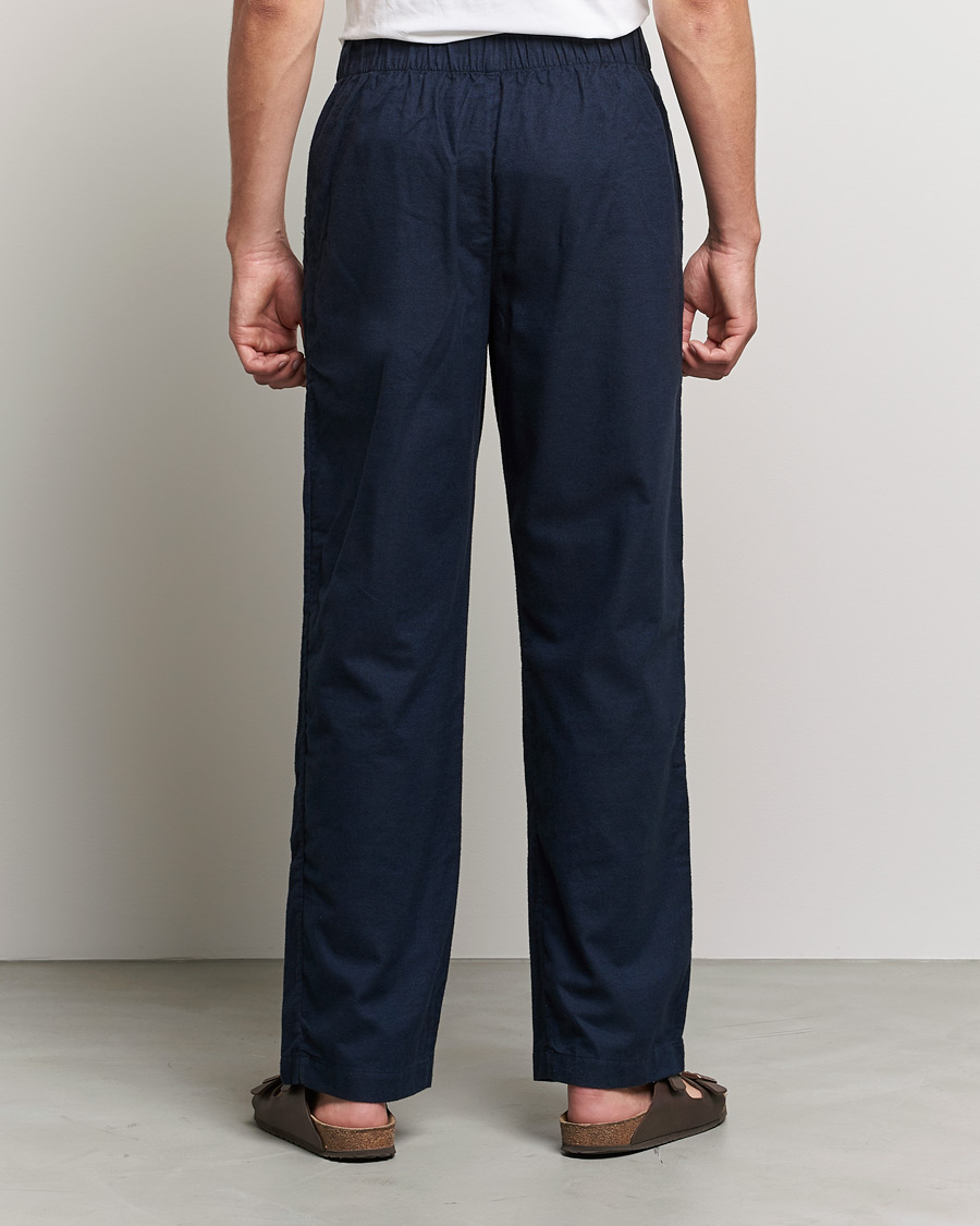 Uomini | Accappatoi & Pigiami | Tekla | Flannel Pyjama Pants Midnight Blue