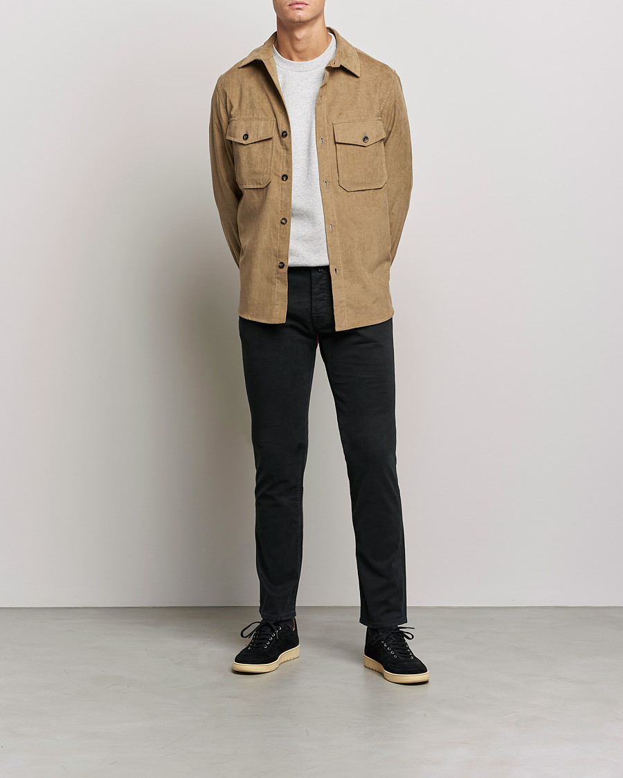 Uomini | Pantaloni | Jacob Cohën | Bard 5-Pocket Cotton Trousers Black