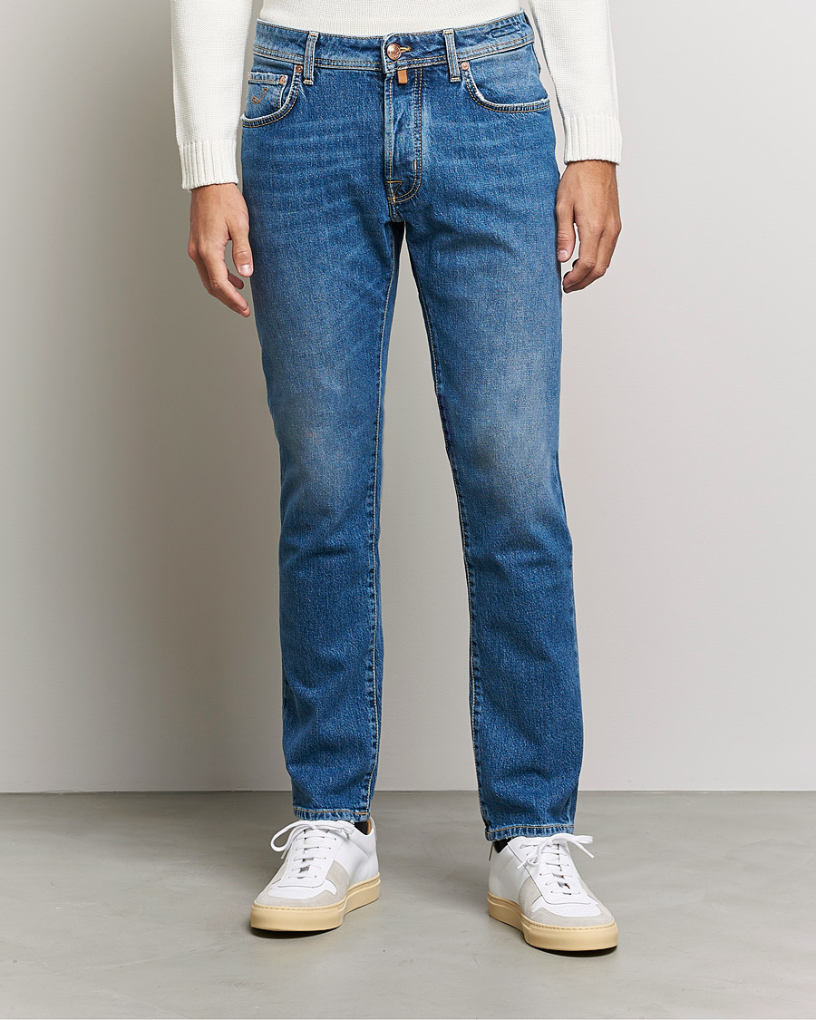 Uomini | Jeans | Jacob Cohën | Bard Slim Fit Jeans Vintage Wash