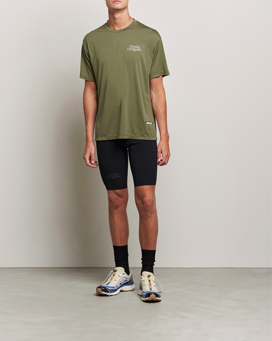 Uomini | T-shirt | Satisfy | AuraLite T-Shirt Olive