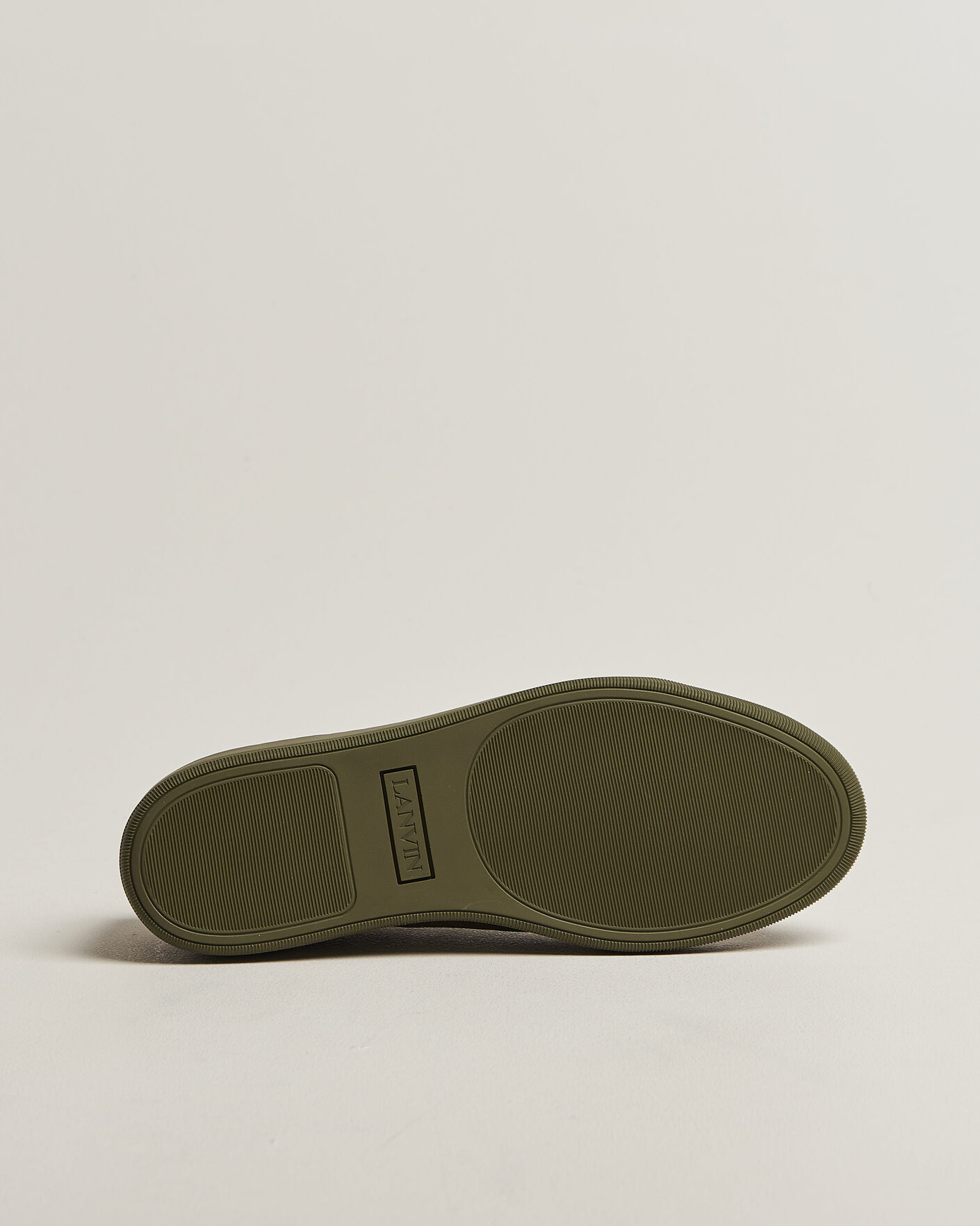 Uomini | Sneakers | Lanvin | Patent Cap Toe Sneaker Khaki