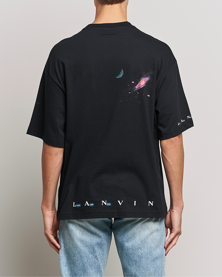 Uomini | T-shirt | Lanvin | Sci-Fi Printed T-Shirt Black