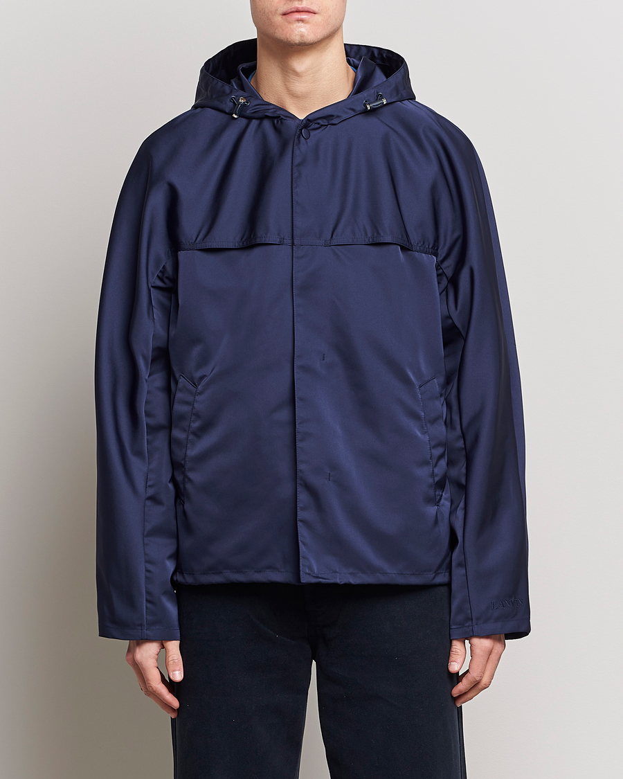 Uomini | Giacche | Lanvin | Packable Windbreaker Ink Blue