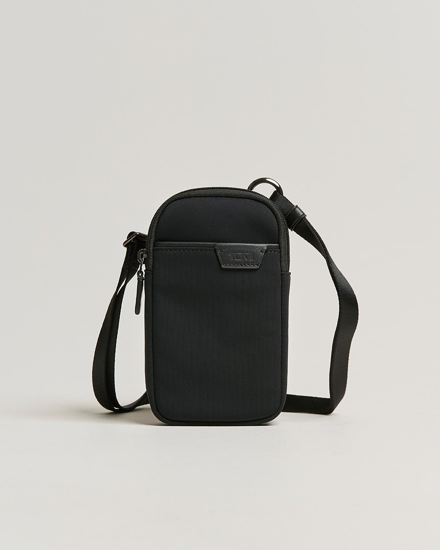 Uomini | TUMI Harrison Beech Small Crossbody Pouch Black | TUMI | Harrison Beech Small Crossbody Pouch Black
