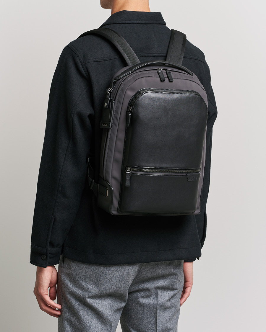 Uomini | TUMI Harrison Bradner Backpack Black/Iron | TUMI | Harrison Bradner Backpack Black/Iron