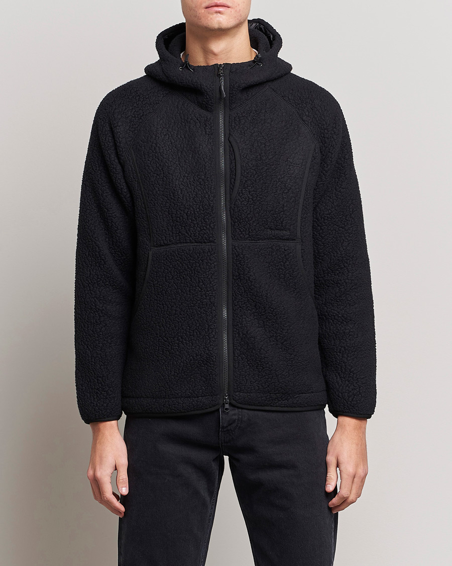 Uomini | Maglieria | Snow Peak | Thermal Boa Fleece Jacket Black