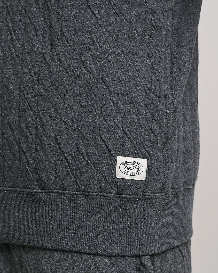 Uomini | Maglieria | Snow Peak | Natural Warm Stretch Pullover Medium Grey