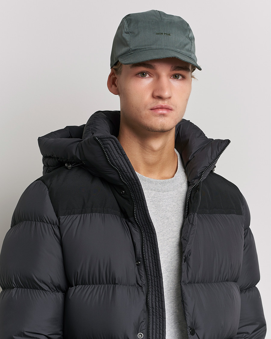 Uomini | Snow Peak FR 2L Rain Cap Forest Green | Snow Peak | FR 2L Rain Cap Forest Green