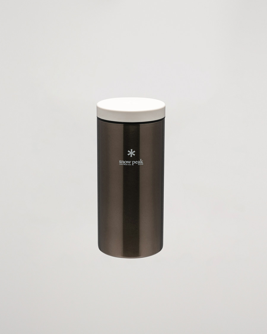 Uomini | Snow Peak Kanpai Thermal Bottle Dark Silver | Snow Peak | Kanpai Thermal Bottle Dark Silver