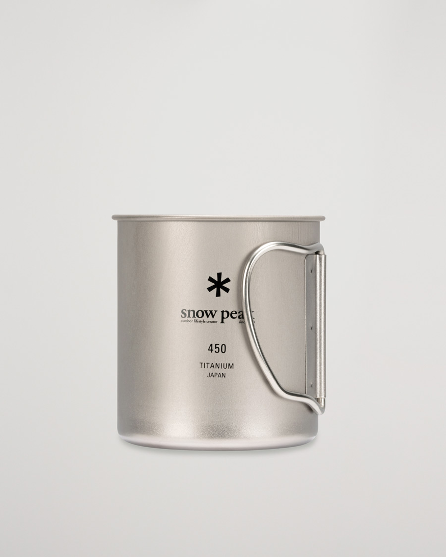 Uomini | Outdoor living | Snow Peak | Single Wall Mug 450 Titanium