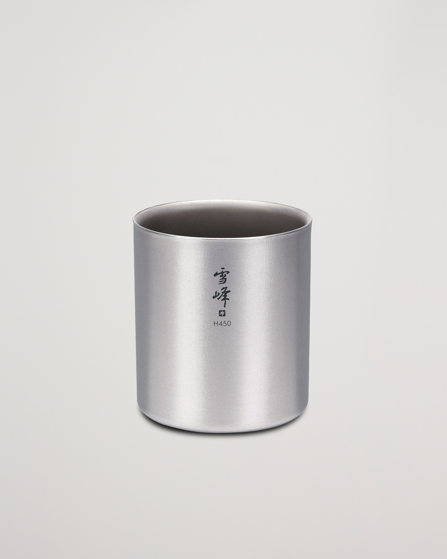 Uomini | Outdoor living | Snow Peak | Double Wall Stacking Mug 450 Titanium