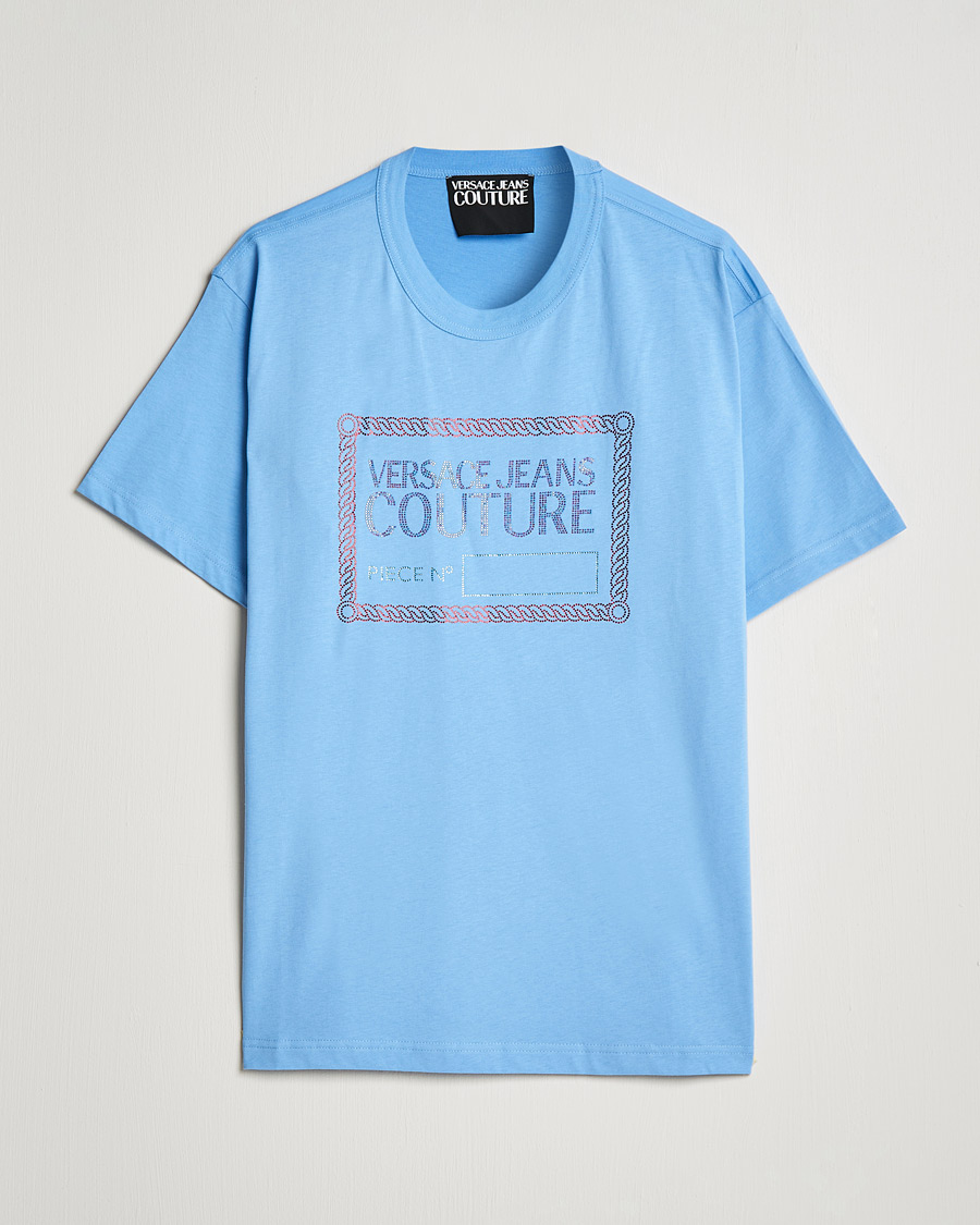 Uomini | T-shirt | Versace Jeans Couture | Piece Nr T-Shirt Sky Blue