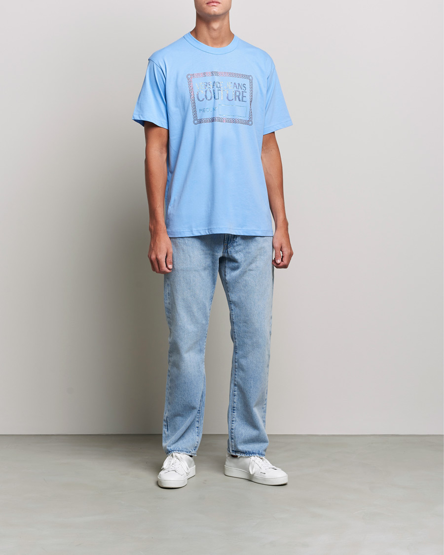 Uomini | T-shirt | Versace Jeans Couture | Piece Nr T-Shirt Sky Blue