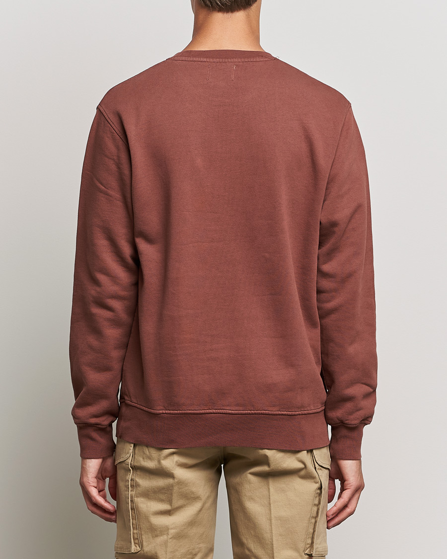 Uomini | Maglieria | Colorful Standard | Classic Organic Crew Neck Sweat Cinnamon Brown