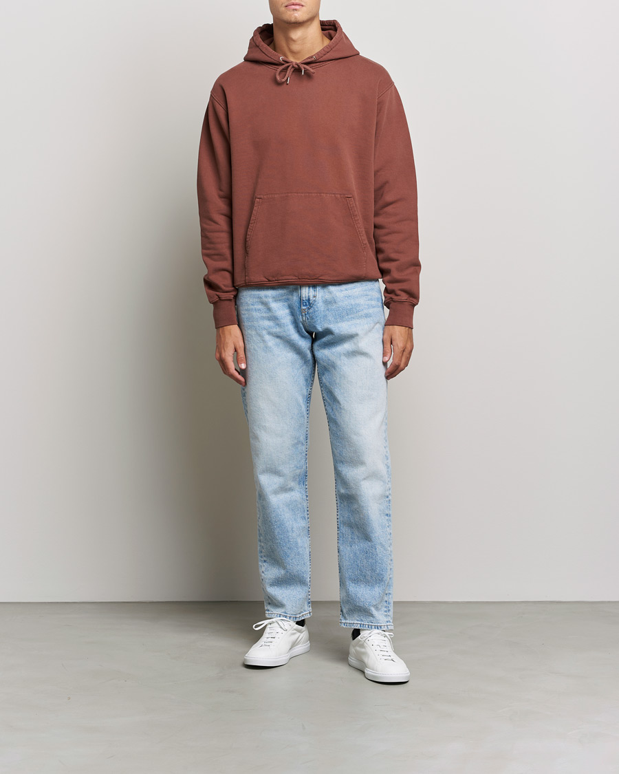 Uomini | Maglieria | Colorful Standard | Classic Organic Hood Cinnamon Brown