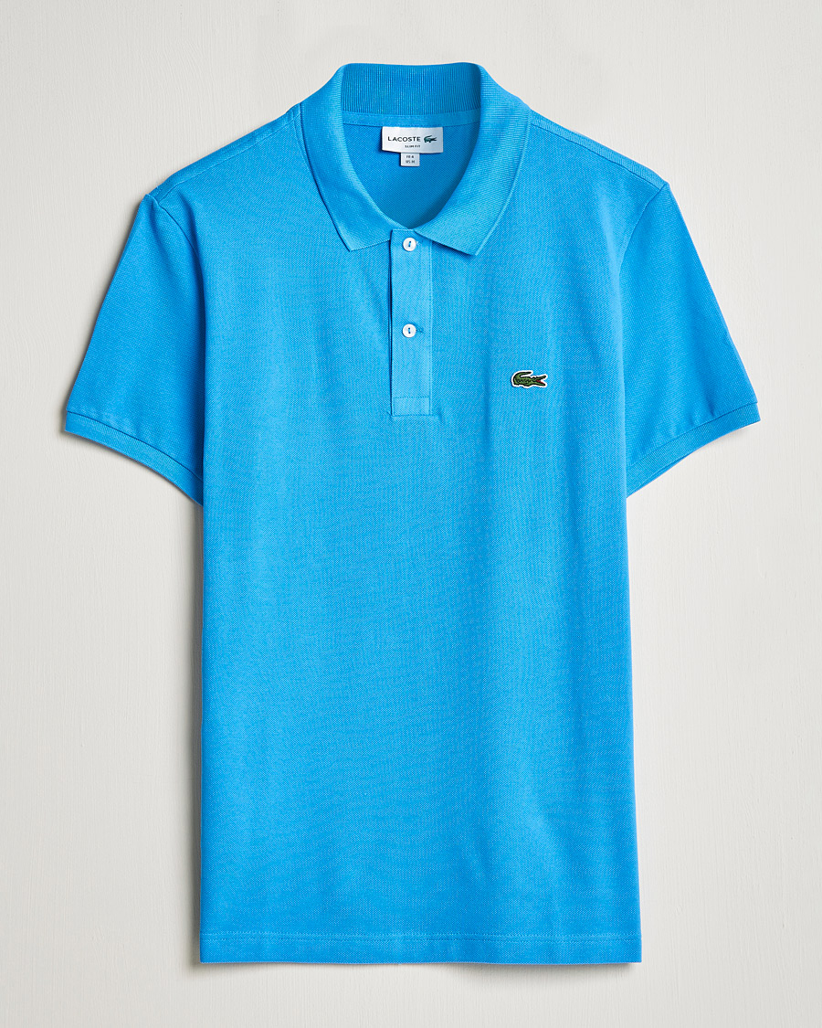 Uomini | Polo | Lacoste | Slim Fit Polo Piké Argentine Blue