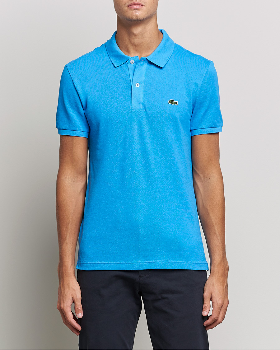 Uomini | Polo | Lacoste | Slim Fit Polo Piké Argentine Blue