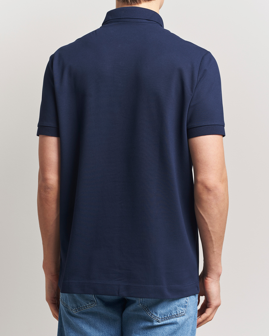 Uomini | Polo | Lacoste | Paris Polo Piké Navy Blue