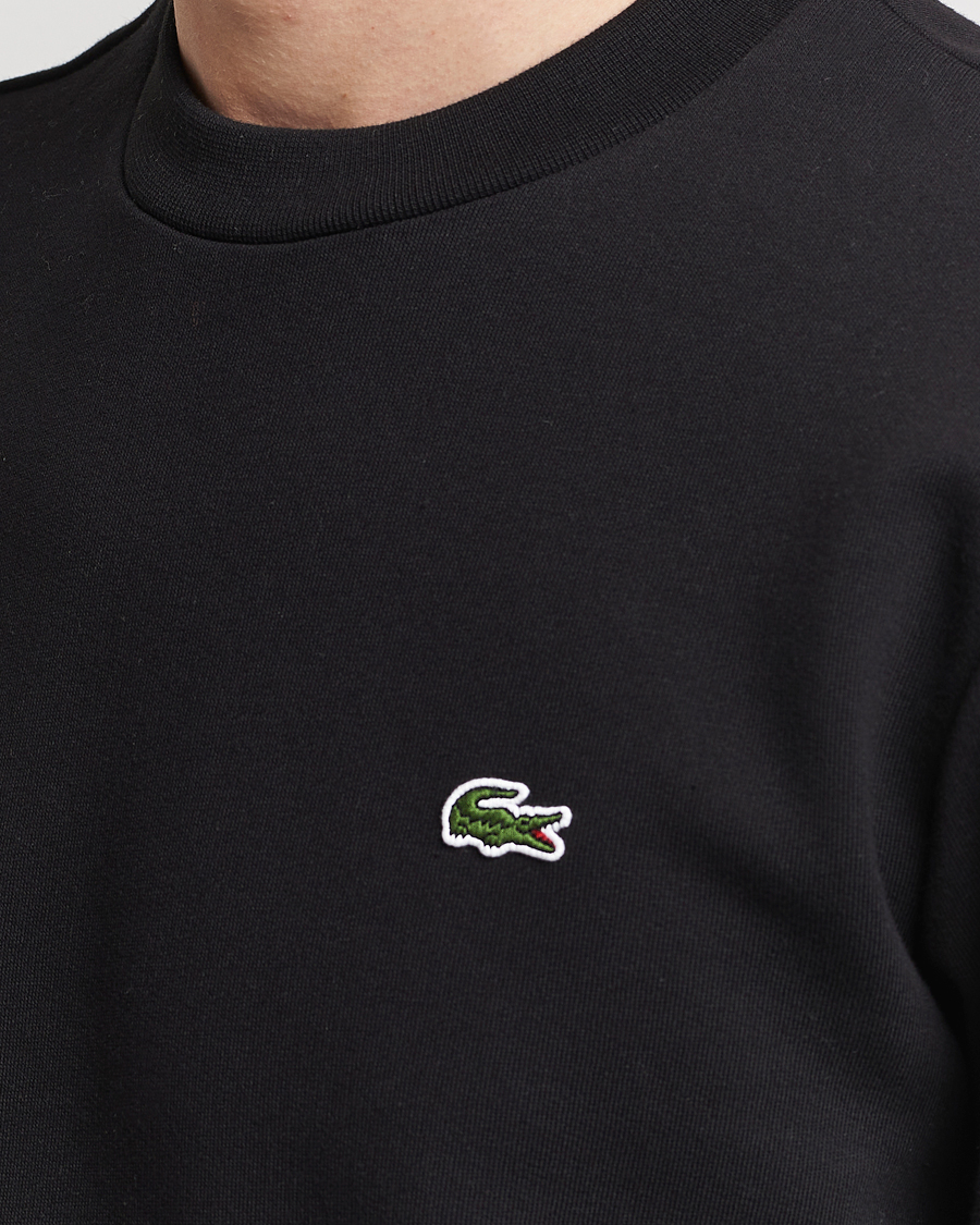Uomini | Maglieria | Lacoste | Crew Neck Sweatshirt Black