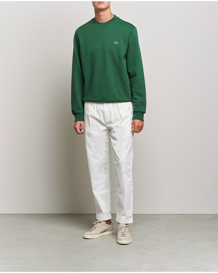 Uomini | Maglieria | Lacoste | Crew Neck Sweatshirt Green