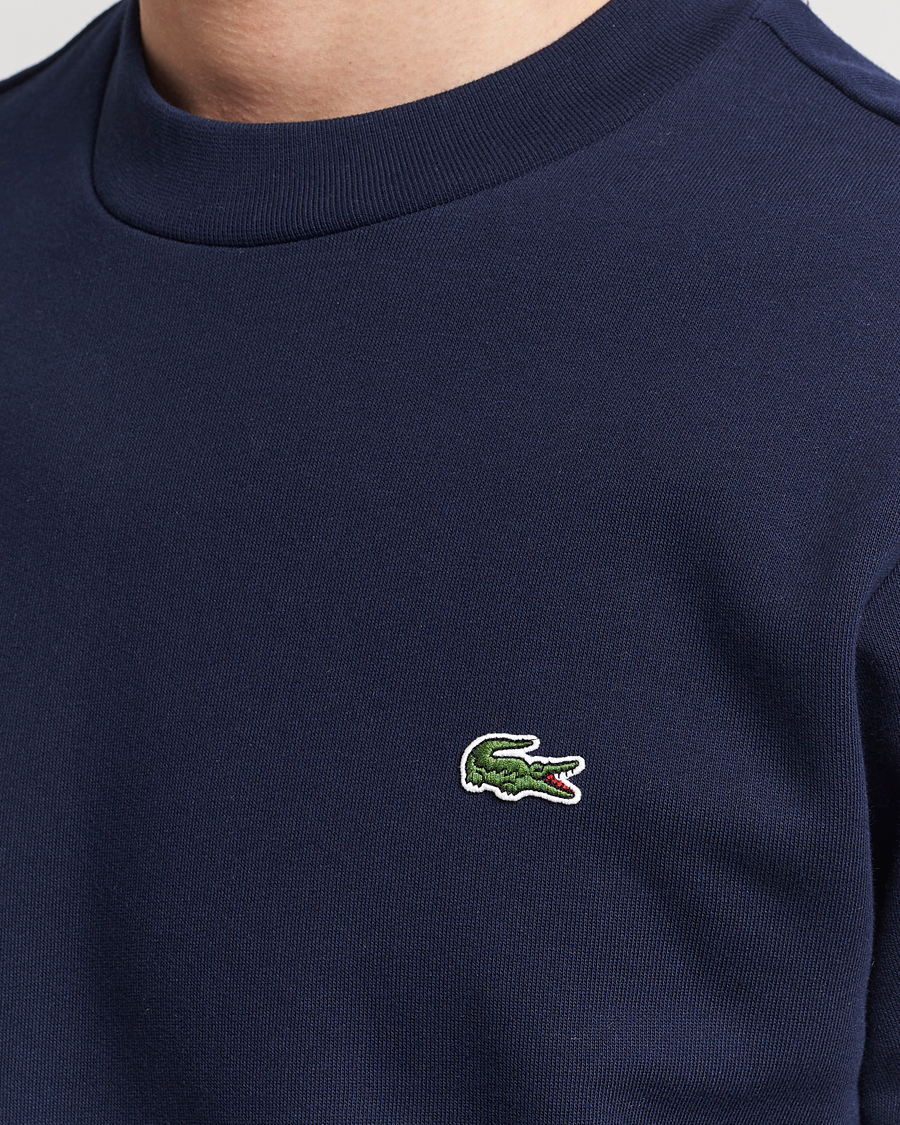 Uomini | Maglieria | Lacoste | Crew Neck Sweatshirt Navy Blue