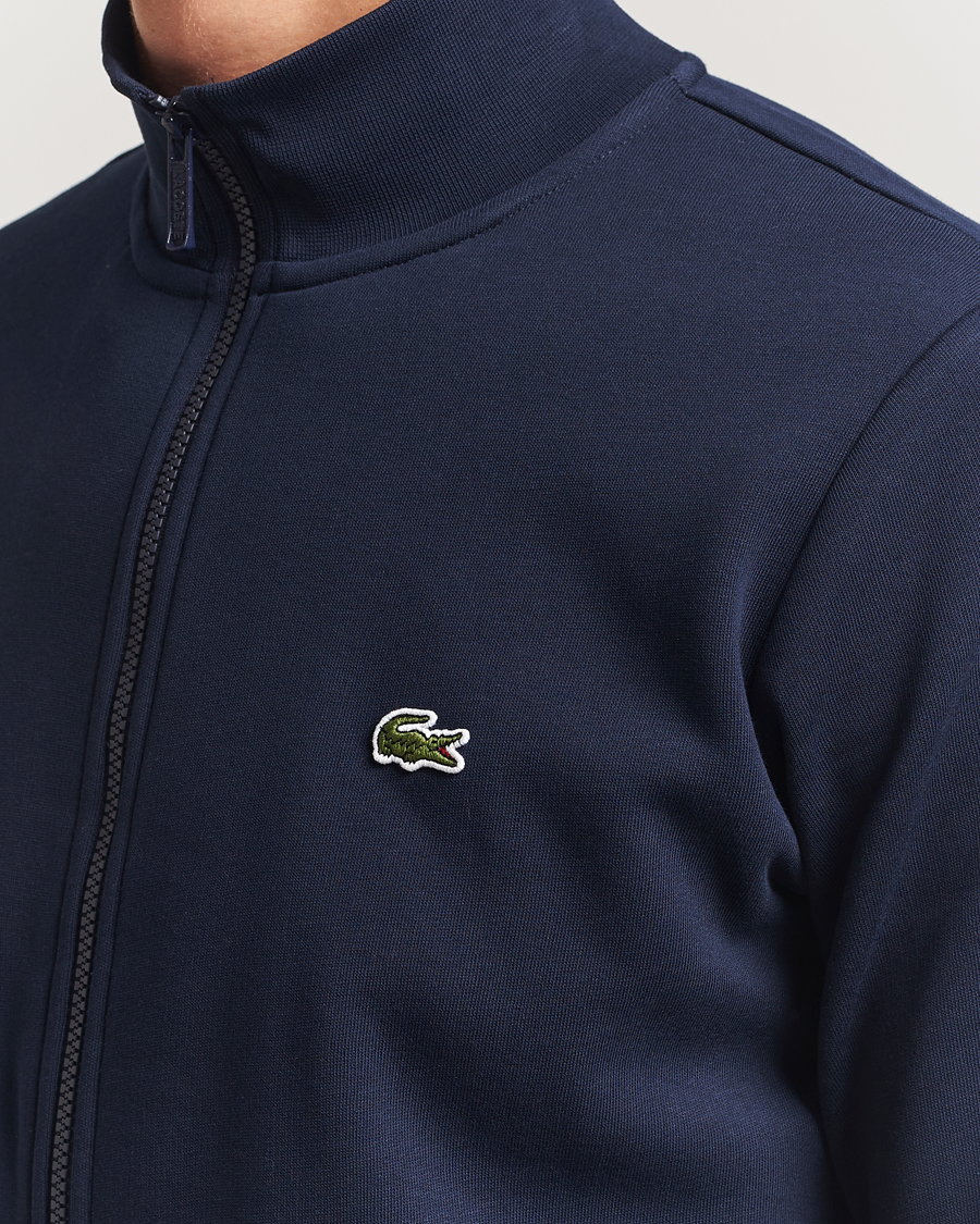 Uomini | Maglieria | Lacoste | Full Zip Sweater Navy
