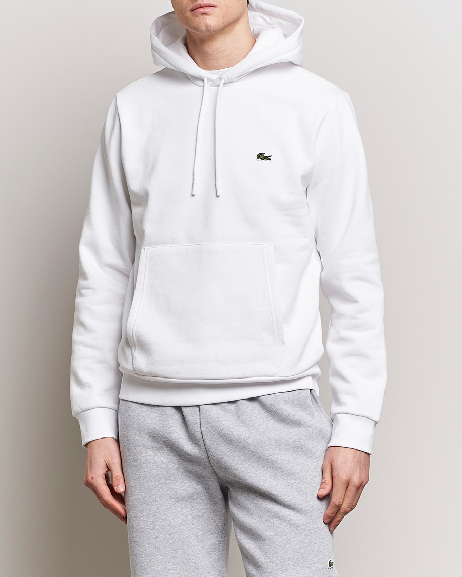 Uomini | Maglieria | Lacoste | Hoodie White