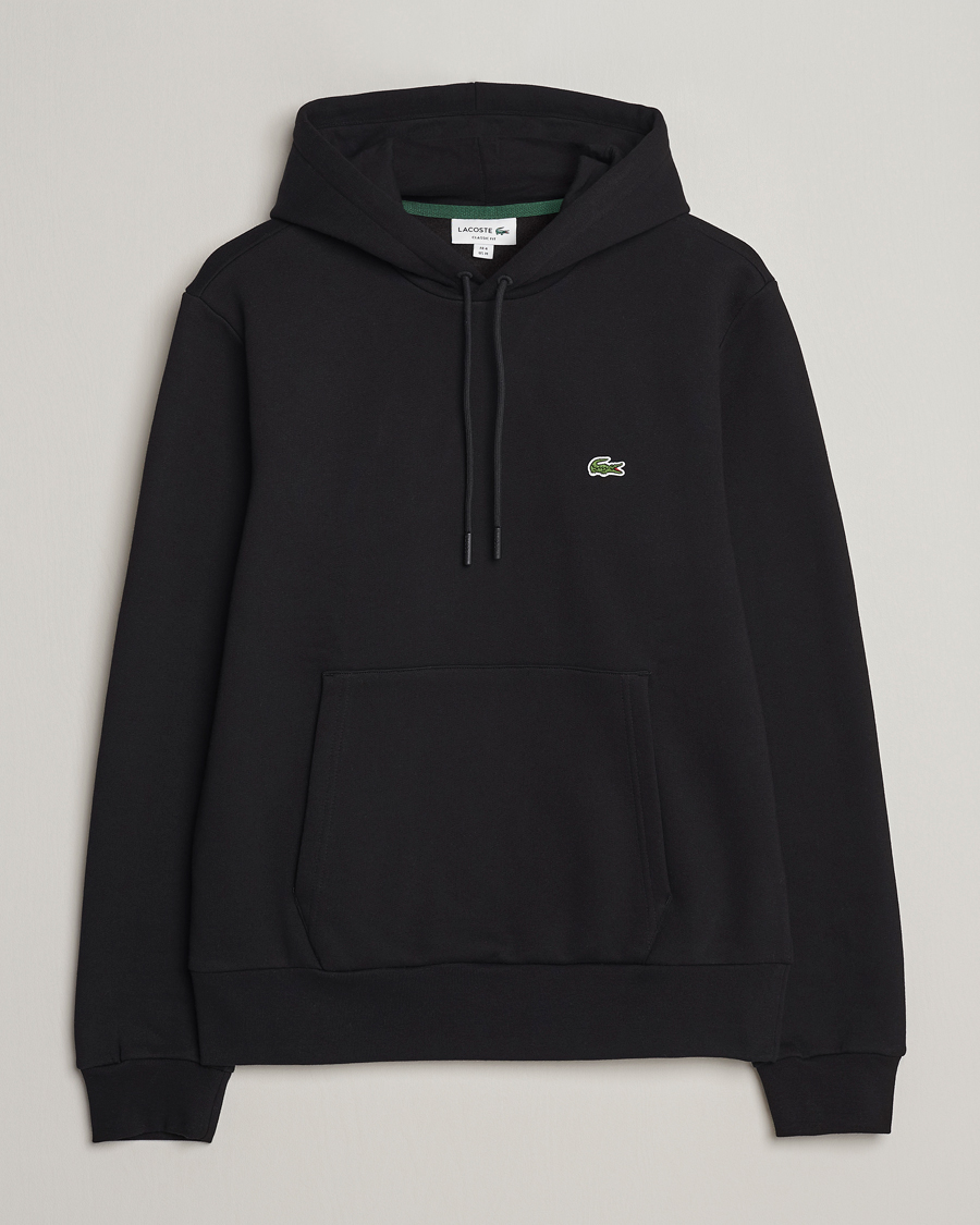 Uomini | Maglieria | Lacoste | Hoodie Black