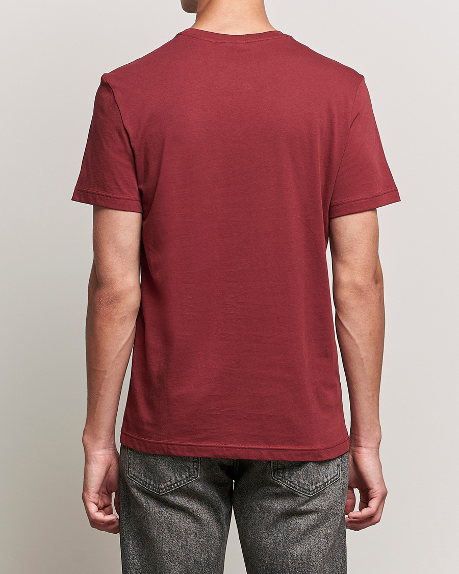 Uomini | T-shirt | Lacoste | Crew Neck Tee Cranberry