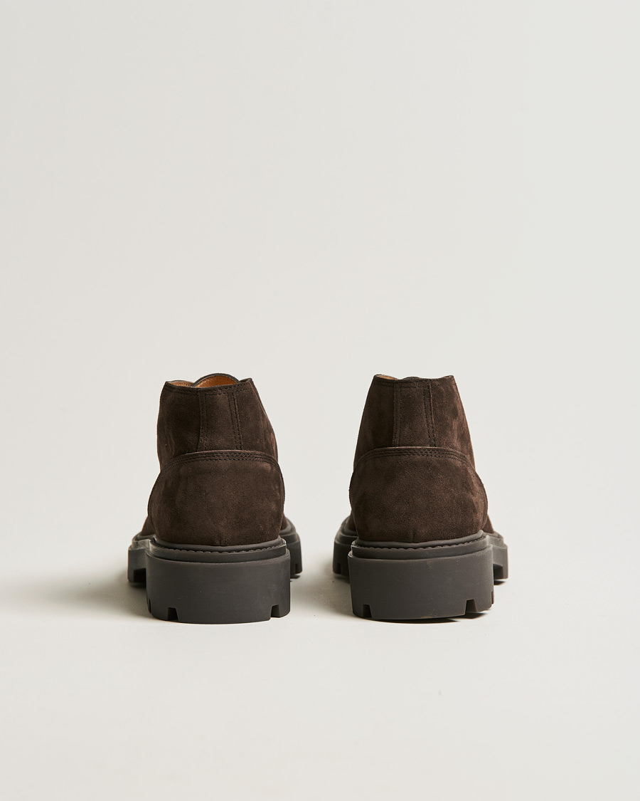 Uomini | Tod's Heavy Winter Boots Dark Brown Suede | Tod's | Heavy Winter Boots Dark Brown Suede