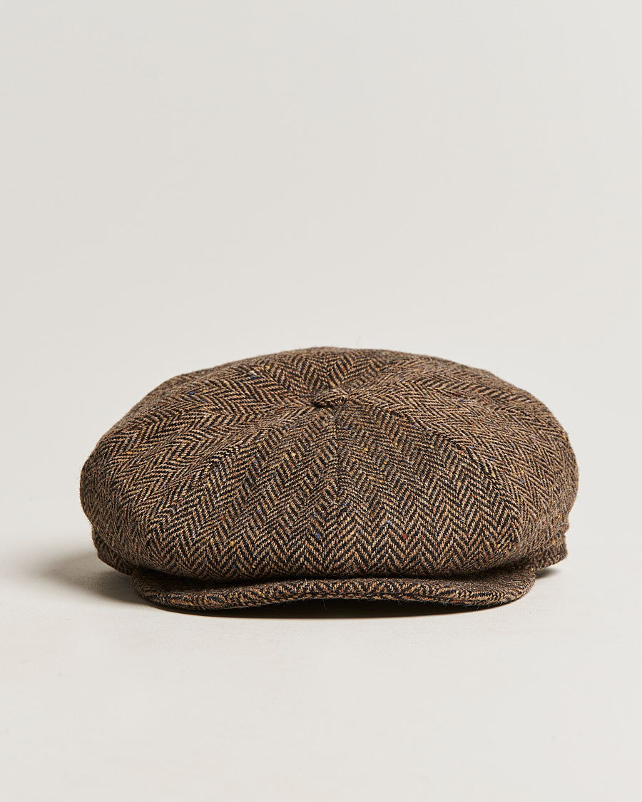 Uomini | Lock & Co Hatters Tremelo Wool Cap Black Beige | Lock & Co Hatters | Tremelo Wool Cap Black Beige