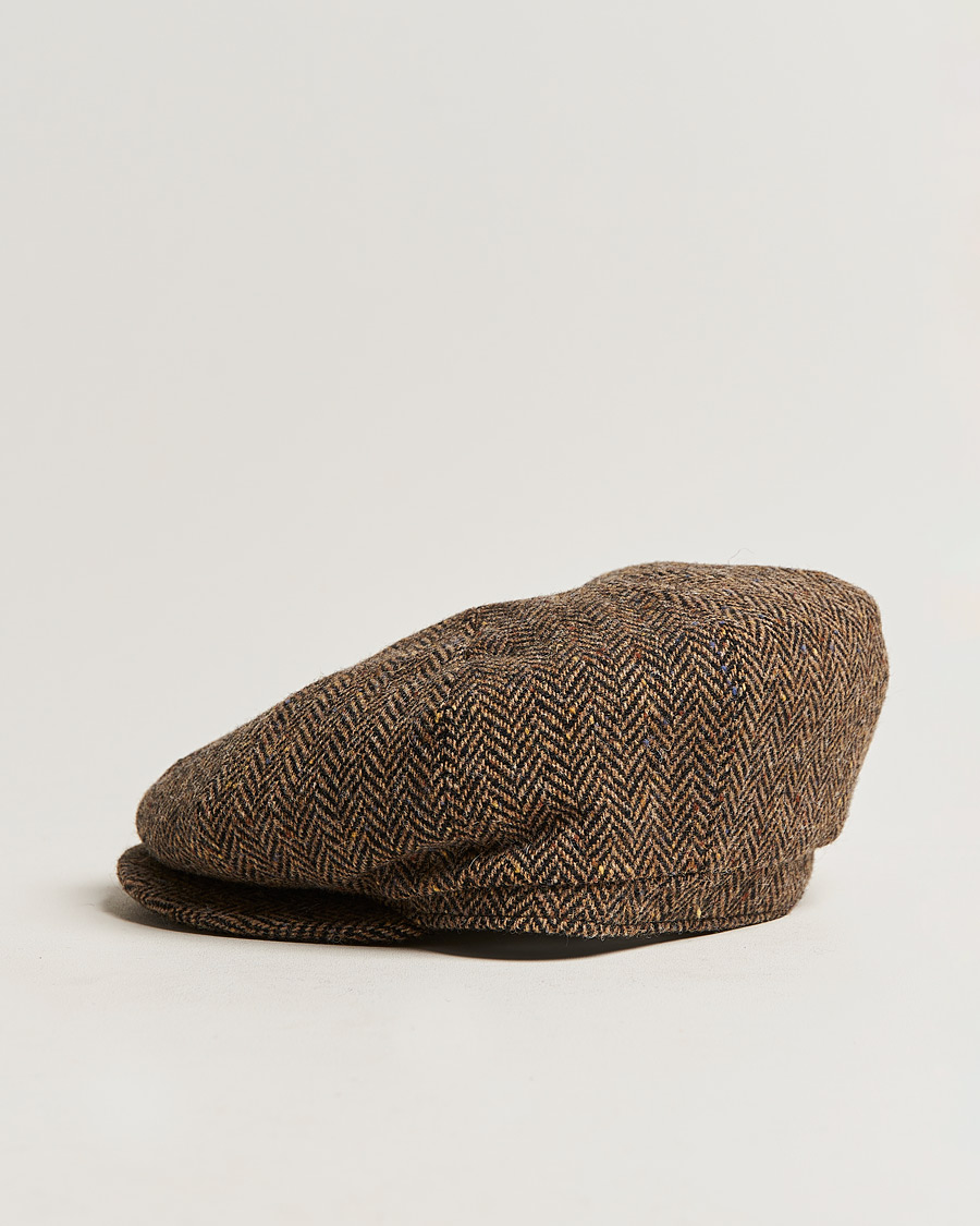 Uomini | Lock & Co Hatters Tremelo Wool Cap Black Beige | Lock & Co Hatters | Tremelo Wool Cap Black Beige