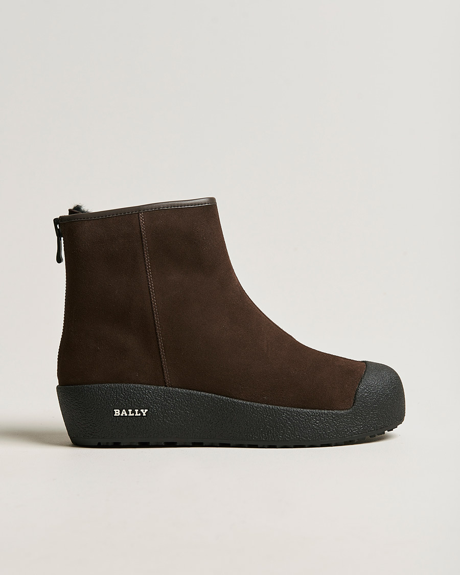 Uomini | Bally Guard II M Curling Boot Coffee | Bally | Guard II M Curling Boot Coffee