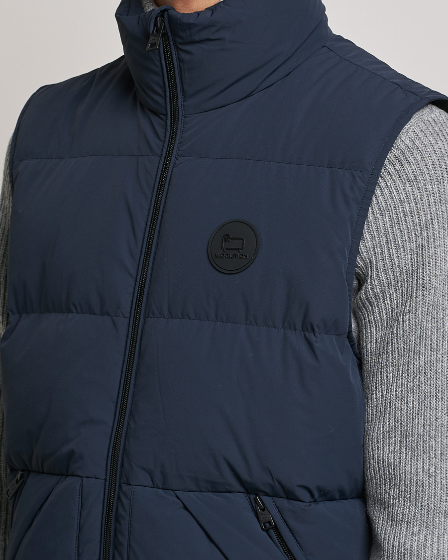Uomini | Giacche | Woolrich | Sierra Supreme Vest Melton Blue