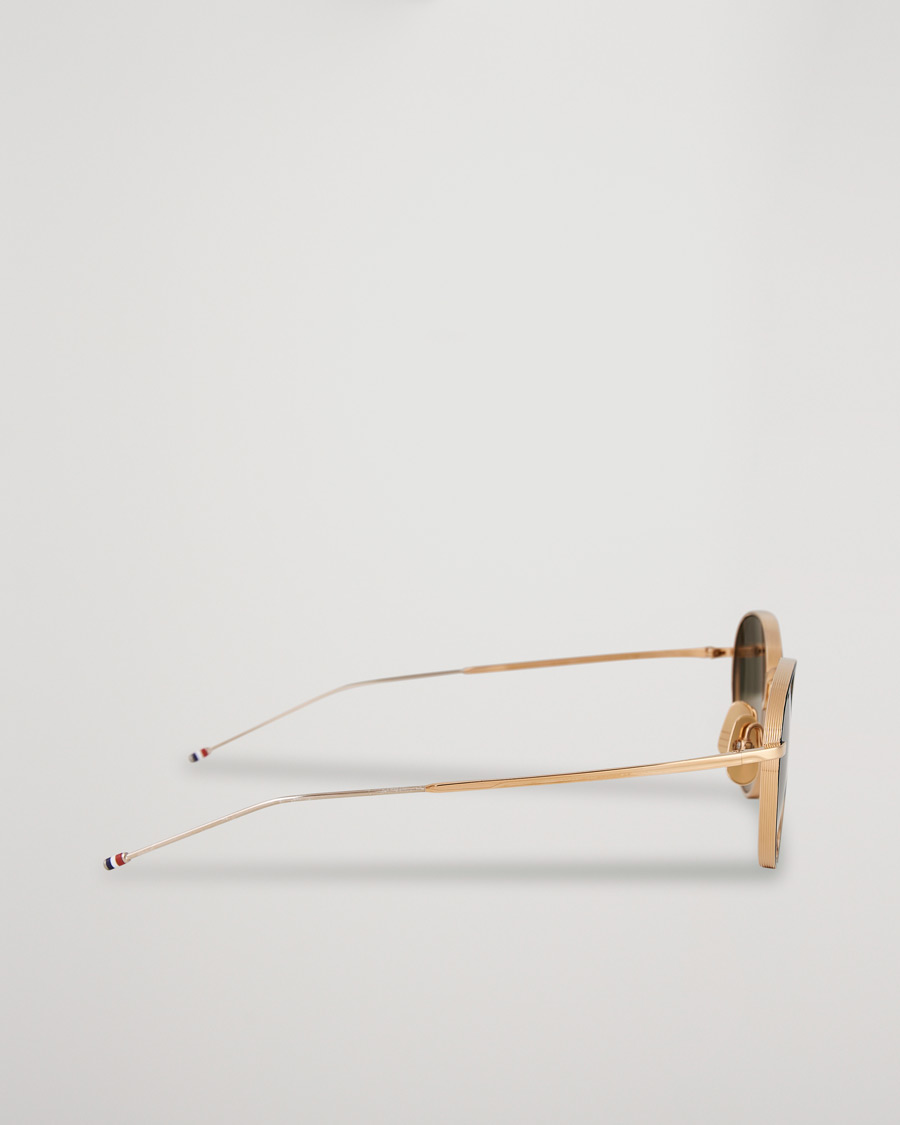 Uomini | Thom Browne TB-S119 Sunglasses Navy/White Gold | Thom Browne | TB-S119 Sunglasses Navy/White Gold