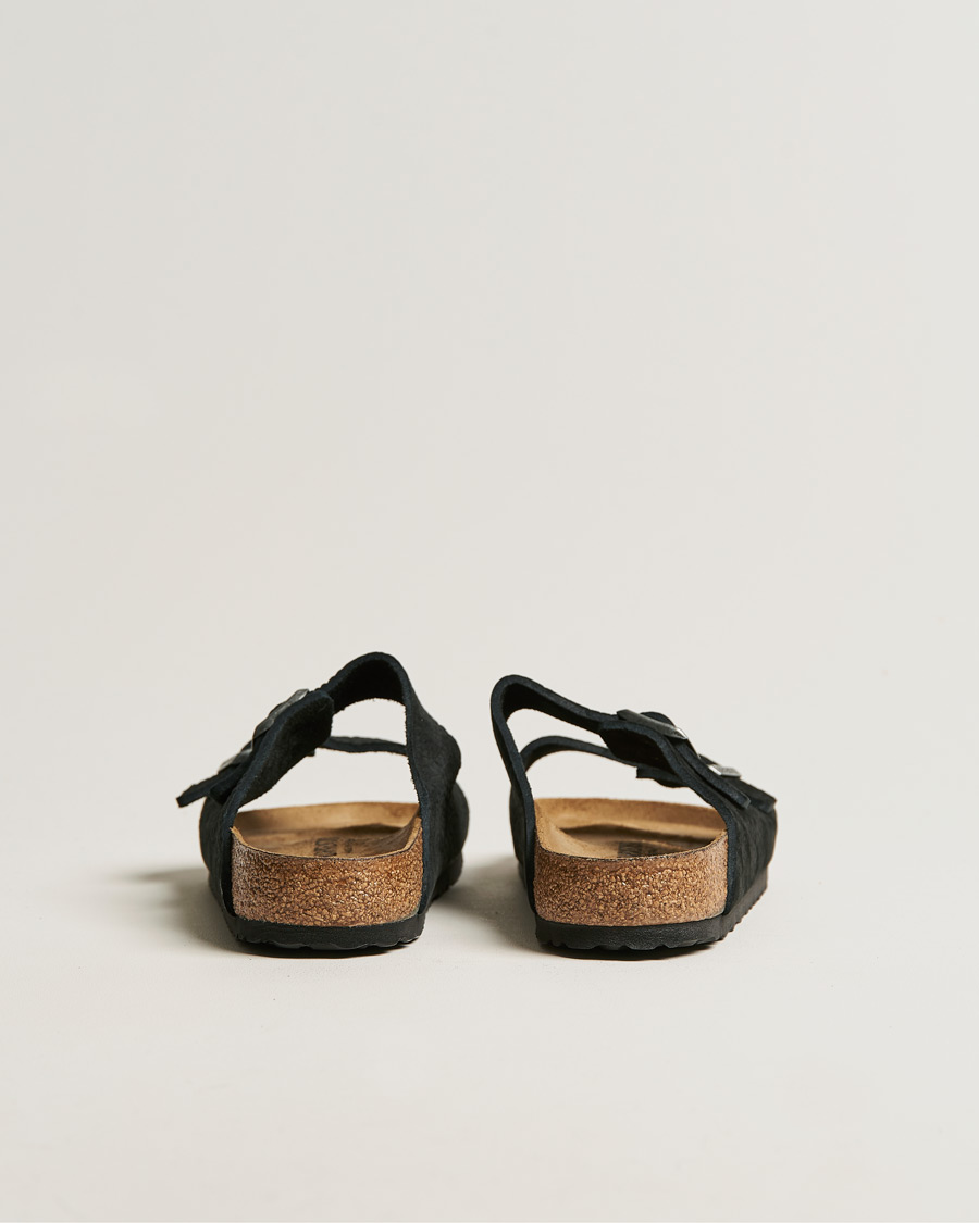 Uomini | Sandali & Diapositive | BIRKENSTOCK | Arizona Classic Footbed Desert Black Nubuck
