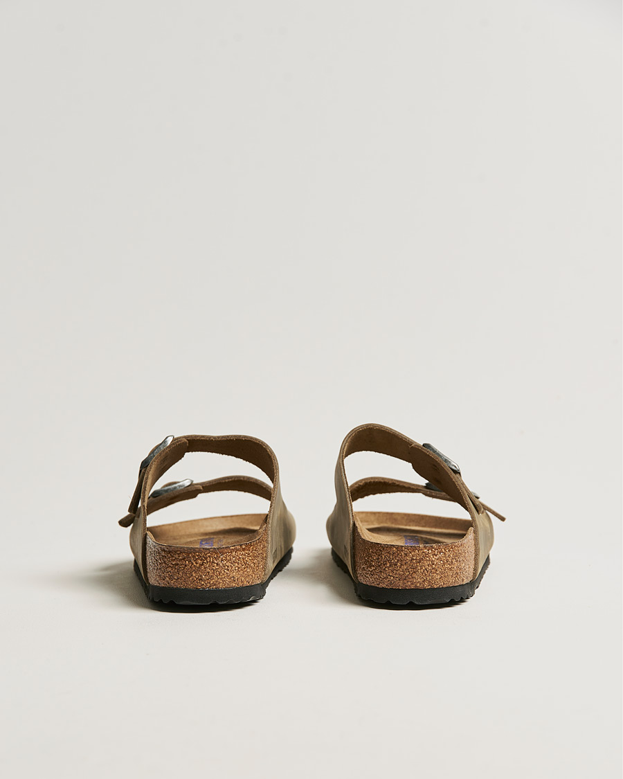 Uomini | Sandali & Diapositive | BIRKENSTOCK | Arizona Soft Footbed Faded Khaki Oiled Leather