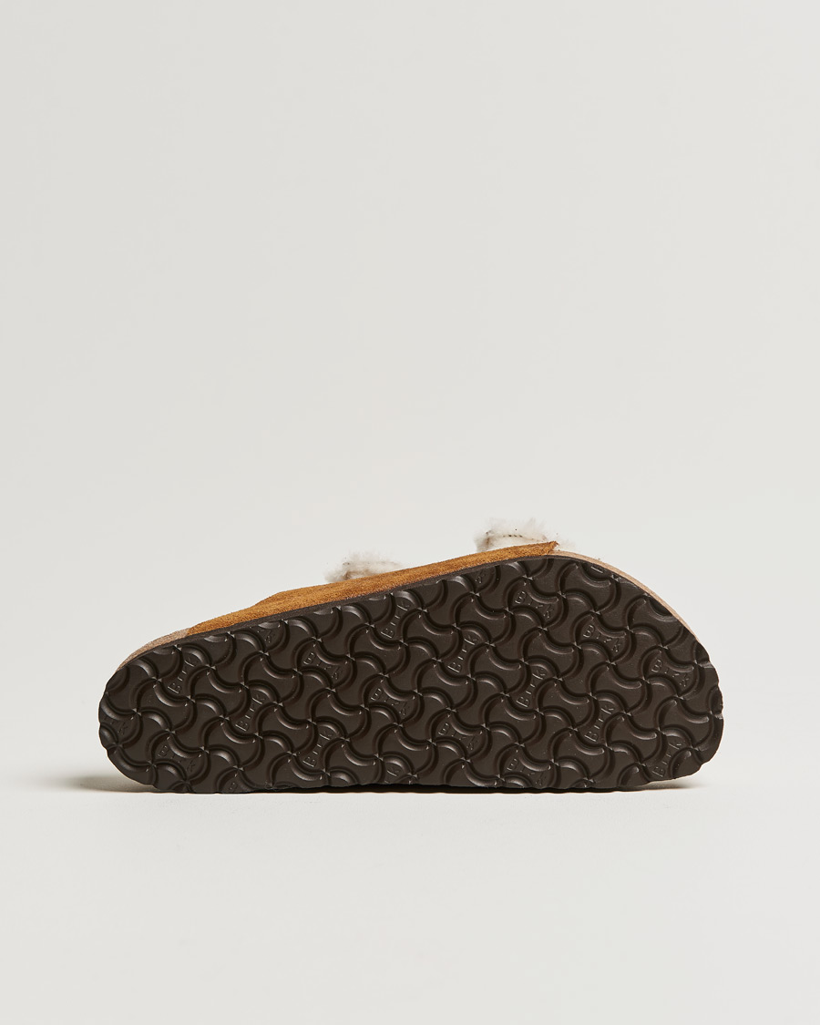 Uomini | BIRKENSTOCK Arizona Classic Footbed Shearling Mink Suede | BIRKENSTOCK | Arizona Classic Footbed Shearling Mink Suede