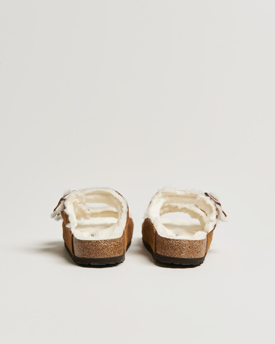 Uomini | BIRKENSTOCK Arizona Classic Footbed Shearling Mink Suede | BIRKENSTOCK | Arizona Classic Footbed Shearling Mink Suede