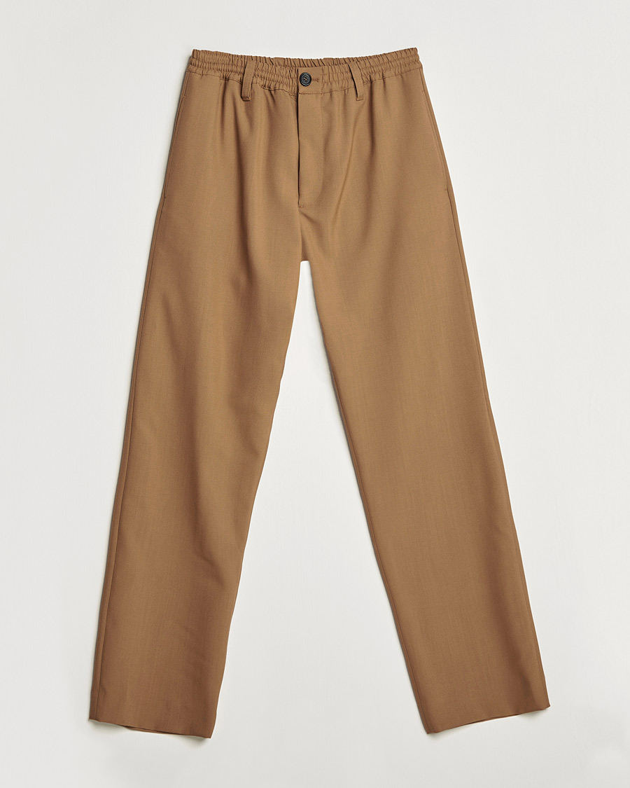 Uomini | Pantaloni | Marni | Tropical Wool Trousers Beige