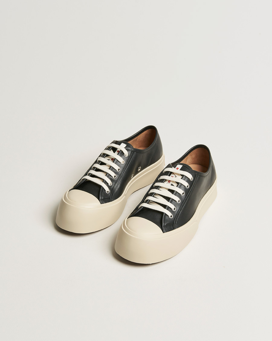 Uomini | Marni Pablo Leather Sneaker Black Calf | Marni | Pablo Leather Sneaker Black Calf