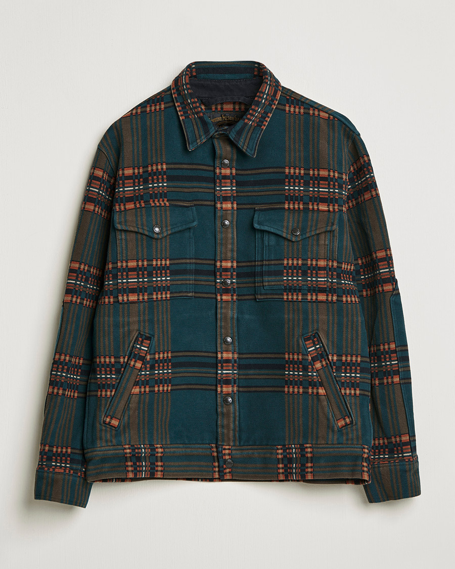Uomini | Giacche | Filson | Beartooth Camp Shirt Jacket Fir/Copper